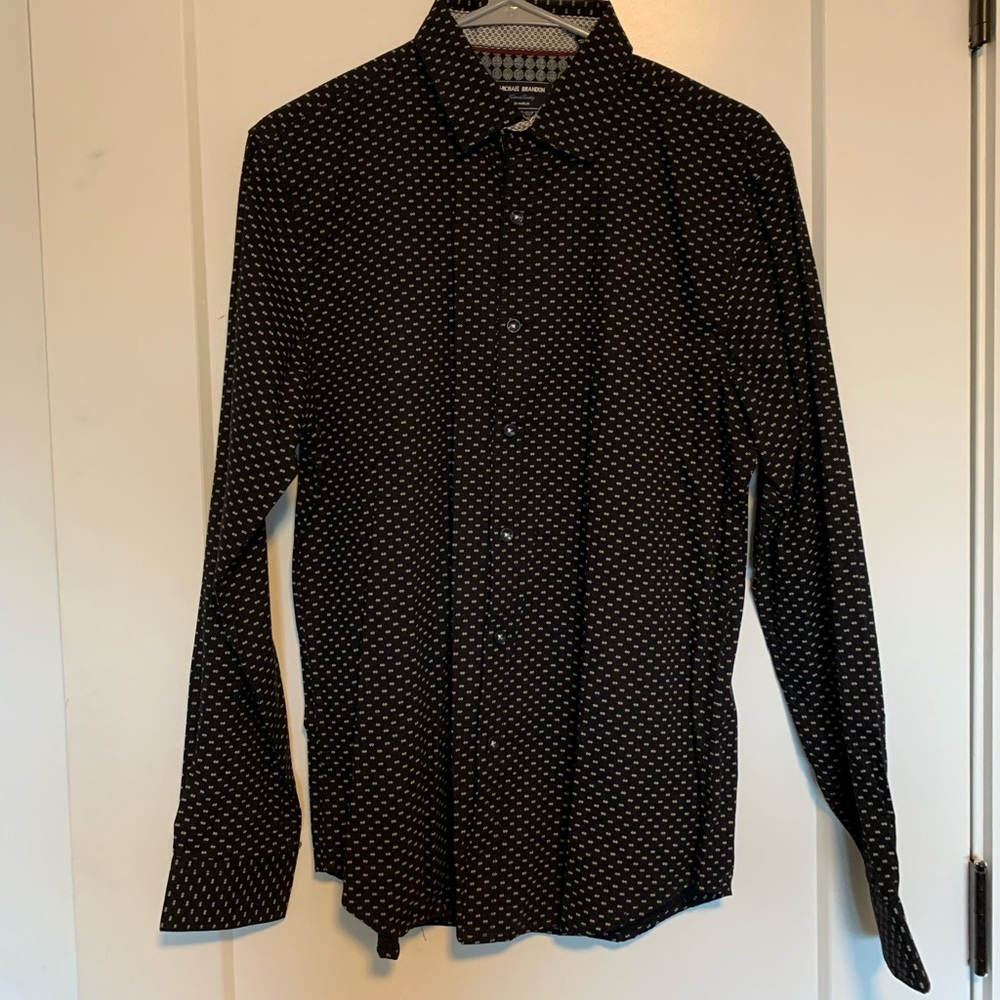 Patterned Button Down Shirt